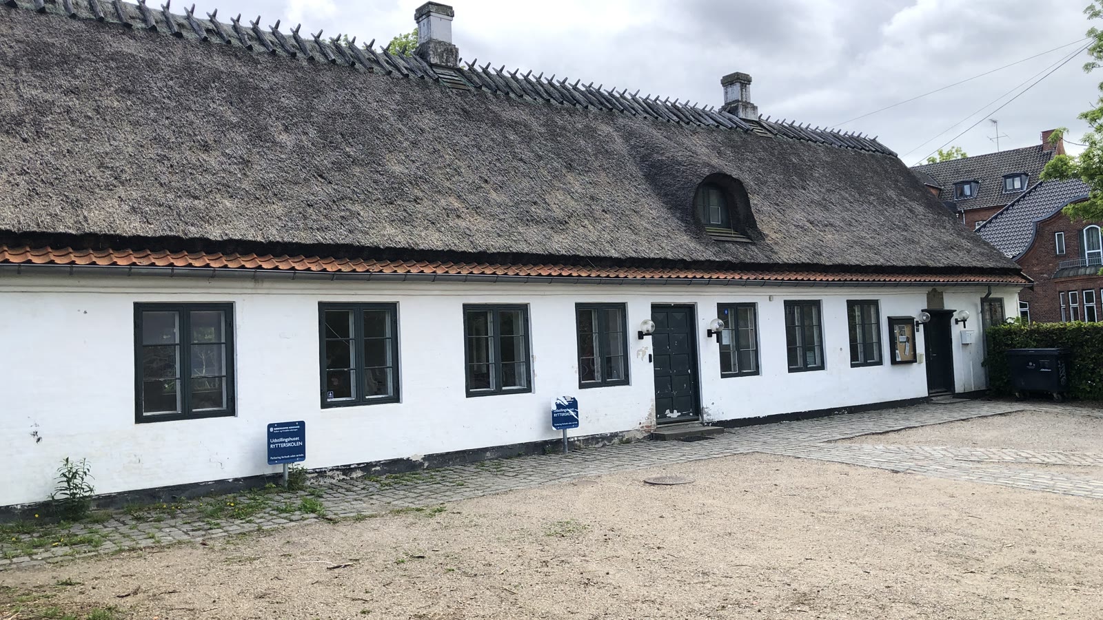 Brønshøj Rytterskole 01 — gade og huse i Brønshøj