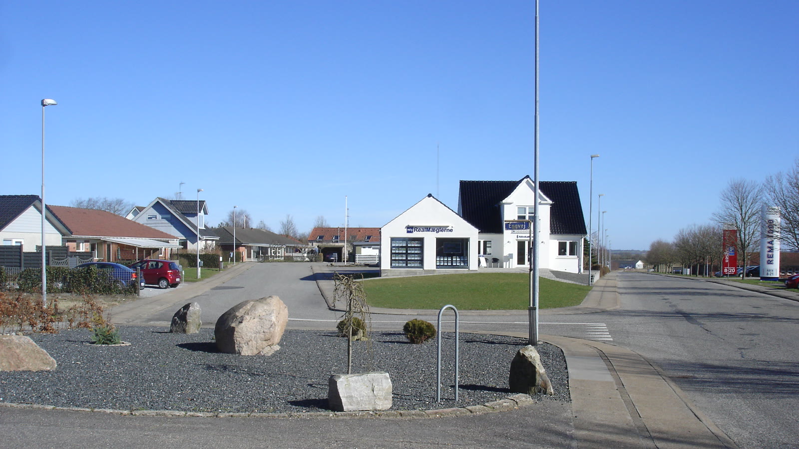 FarsøEngvej — gade og huse i Farsø