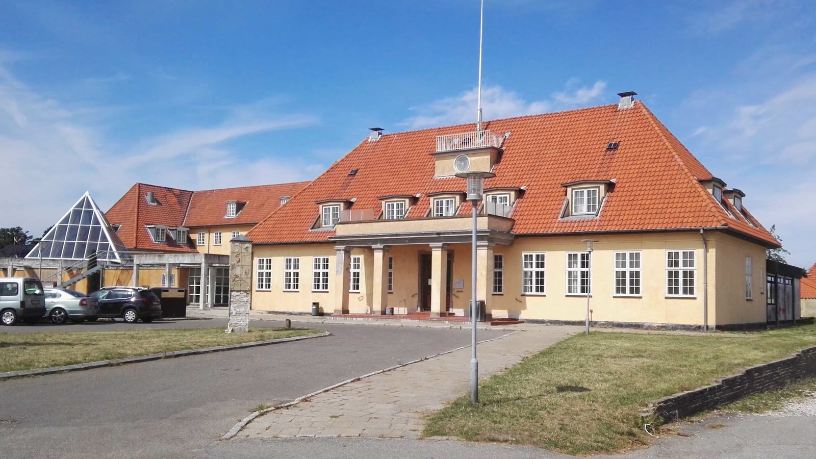 GillelejeRådhus — gade og huse i Gilleleje