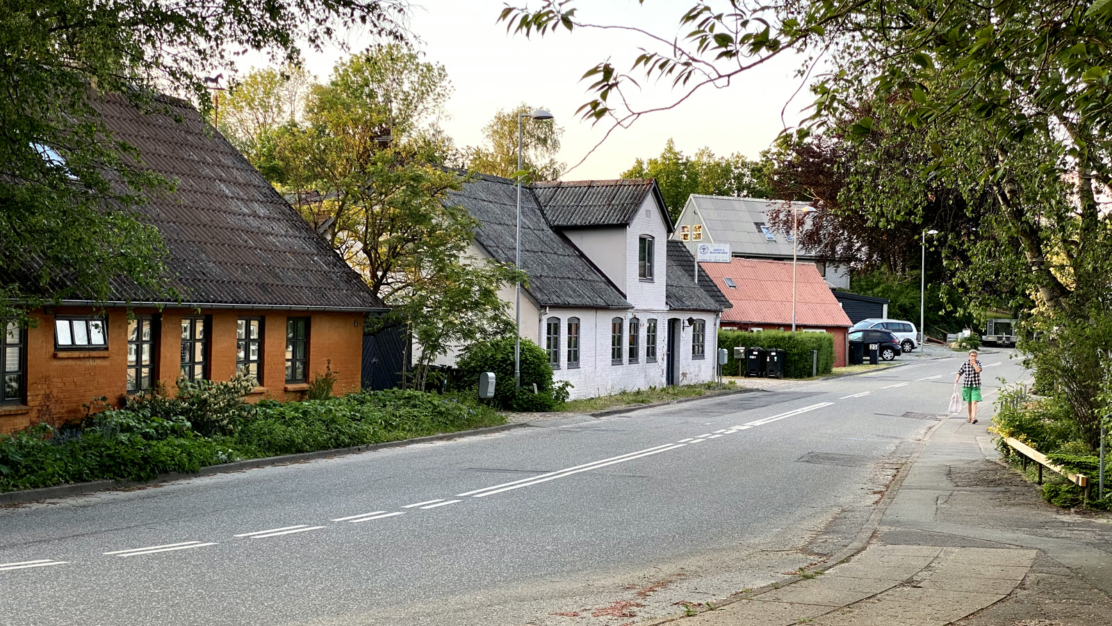 Gammel Elsted, Elsted Byvej — gade og huse i Lystrup