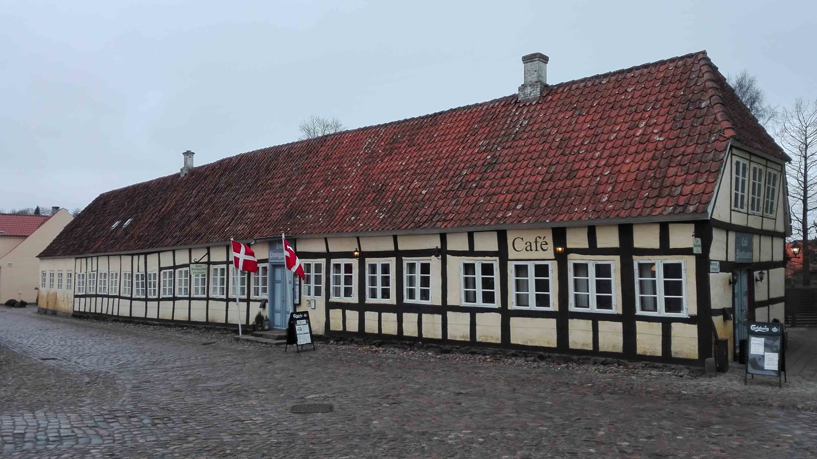 MariagerHotelPostgården — gade og huse i Mariager