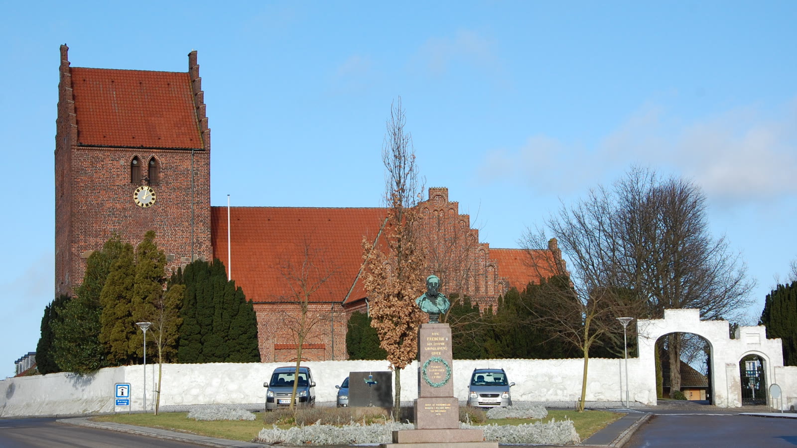 Kirche von Nyköbing — gade og huse i Odsherred