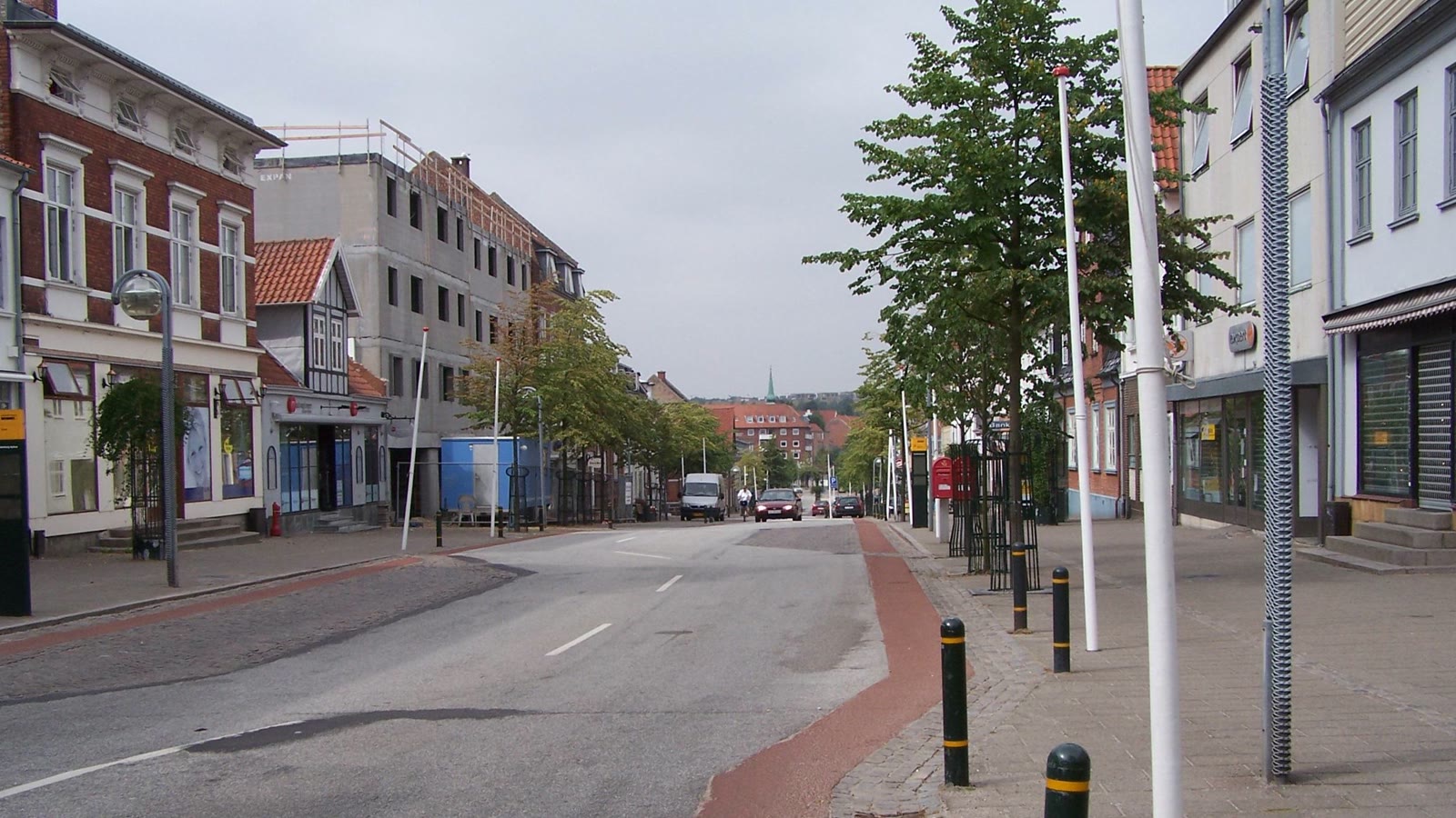 SkanderborgMain — gade og huse i Skanderborg