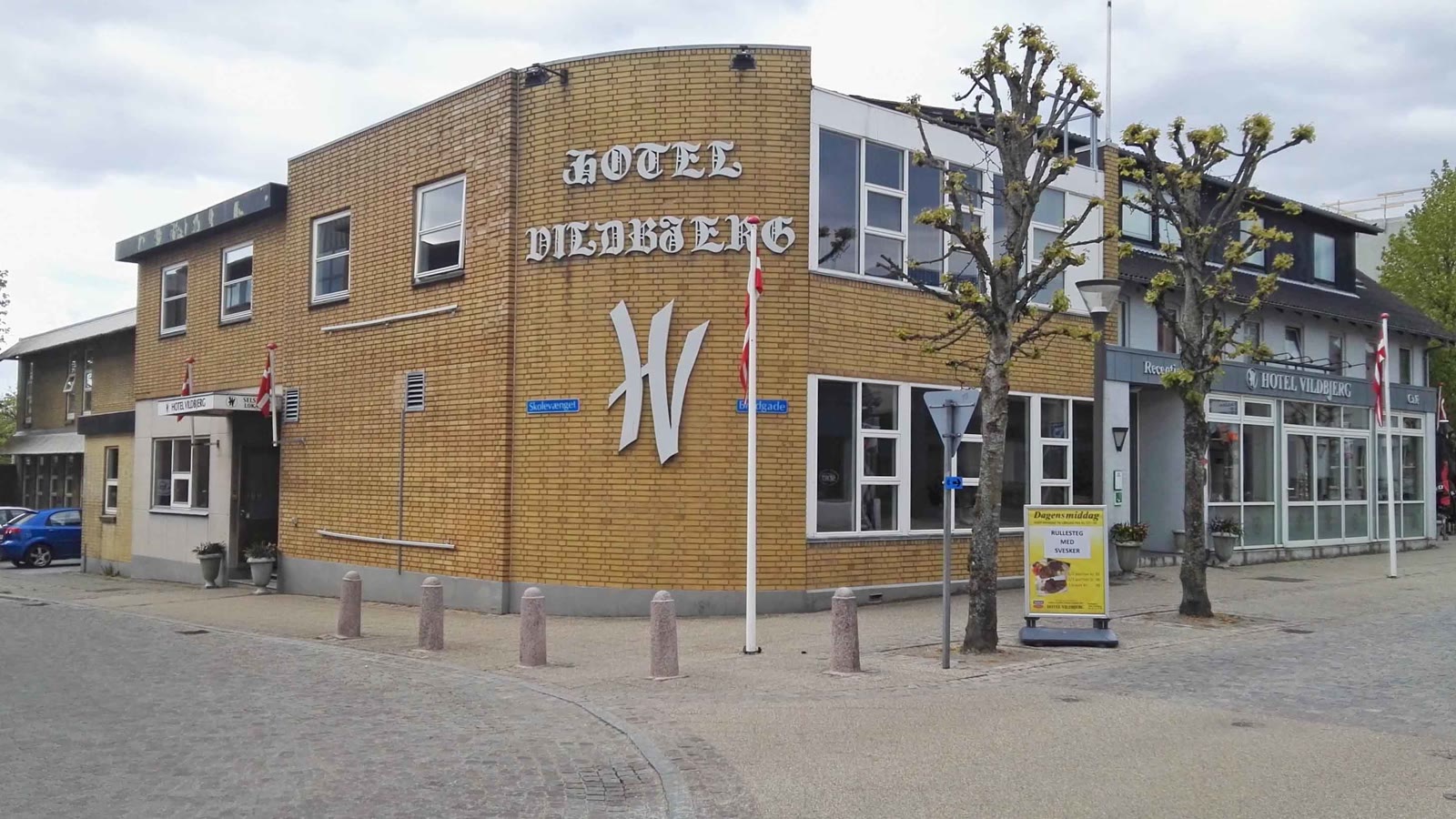 VildbjergHotel — gade og huse i Vildbjerg